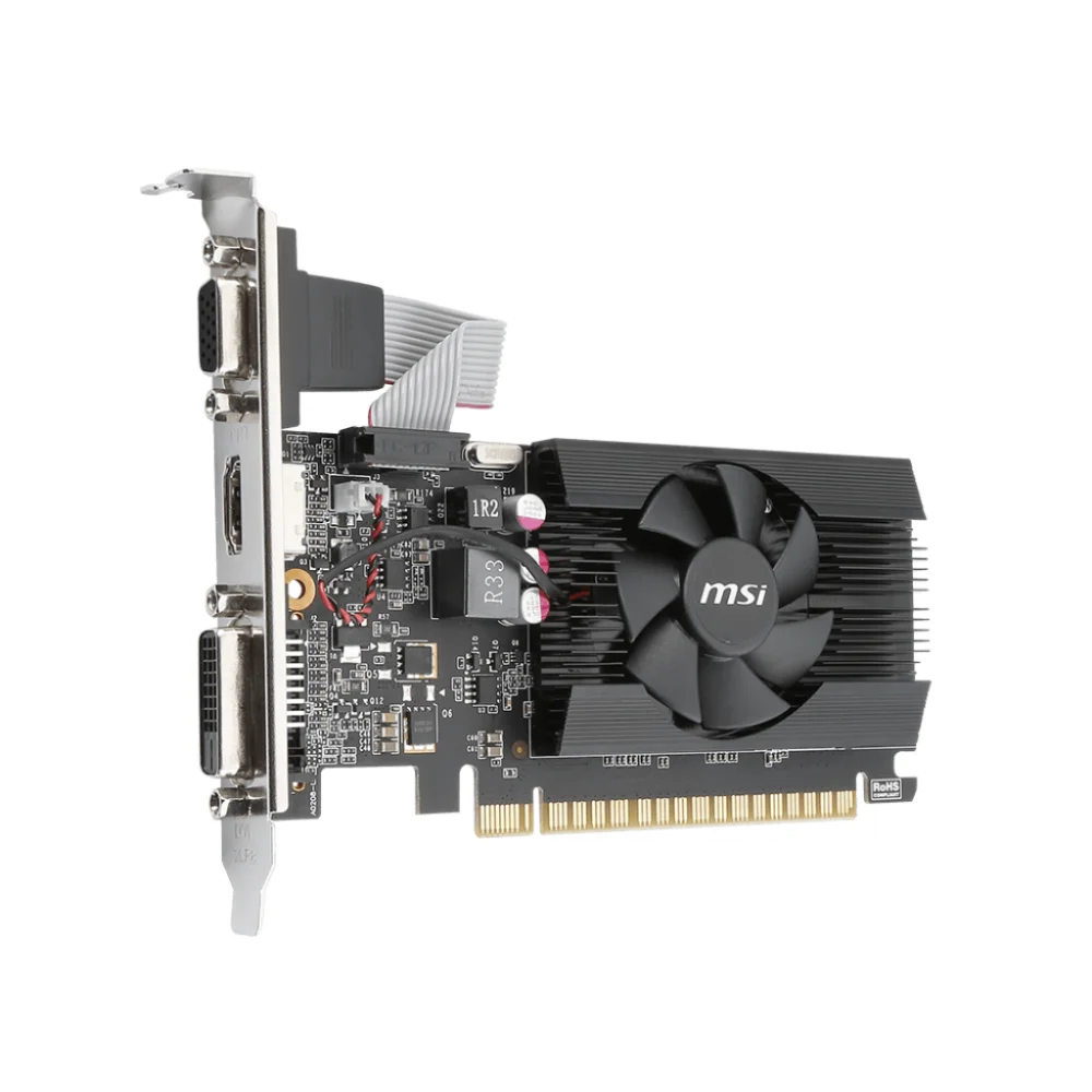 PLACA DE VIDEO 2GB GT 710 MSI DDR3 LP - Image 4