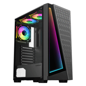 GABINETE GAMEMAX PRISM 3*FAN ARGB ATX