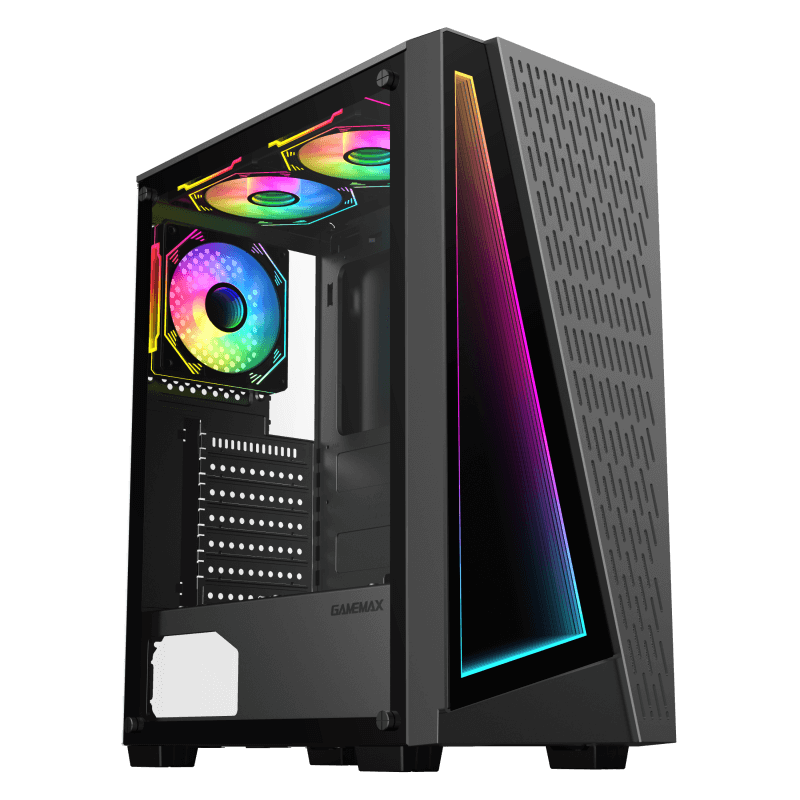 GABINETE GAMEMAX PRISM 3*FAN ARGB ATX