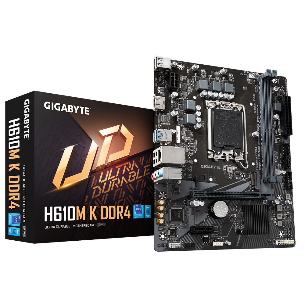 MOTHERBOARD GIGABYTE H610M K DDR4 LGA1700 DDR4 - Image 4