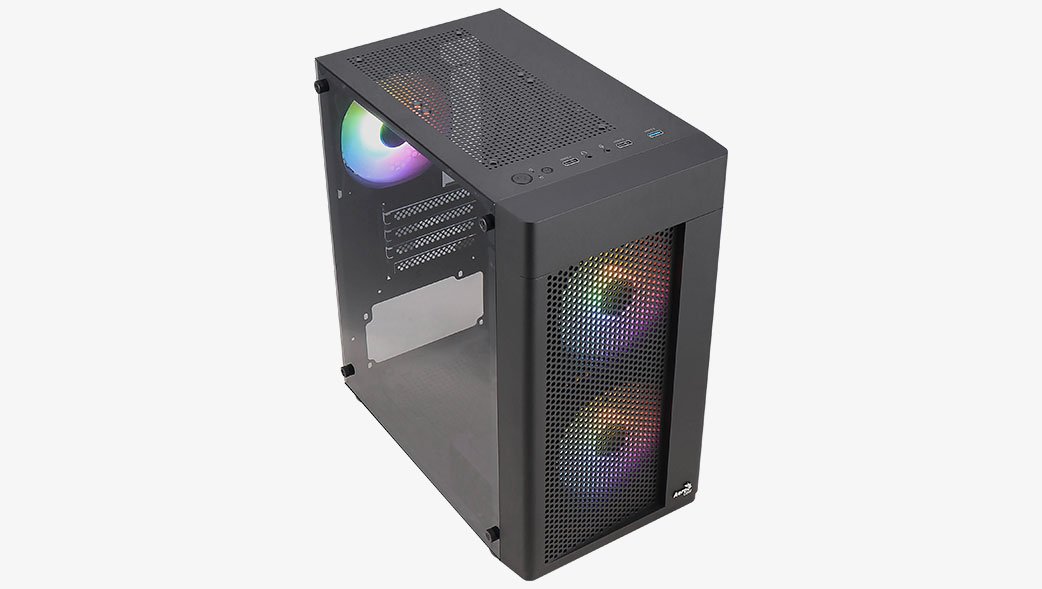 GABINETE GAMER AEROCOOL HEXOFORM ( HEXOFORM-G-BK-V2) - Image 2