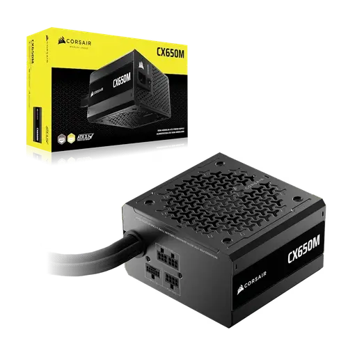 FUENTE 650W CORSAIR CX-M SERIES CX650M CYBENETICS BRONZE SEMI-MODULAR - Image 2