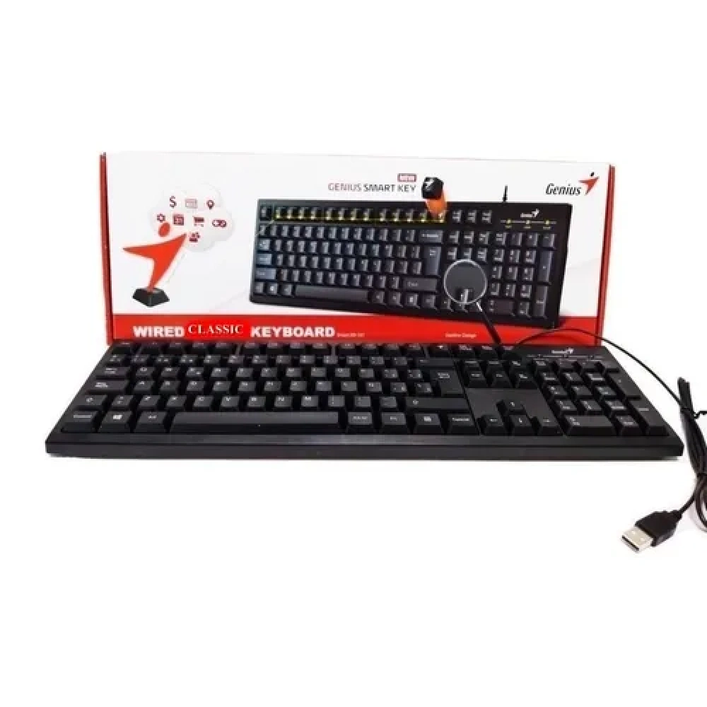 TECLADO GENIUS KB-117 USB BLACK