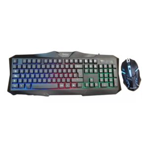 TECLADO Y MOUSE GAMER CON LUCES LED