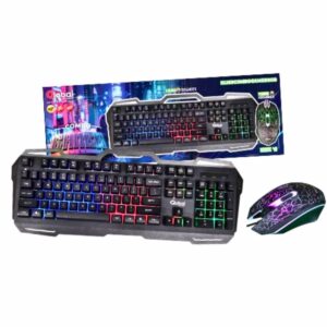 TECLADO Y MOUSE GAMER CON LUCES LED