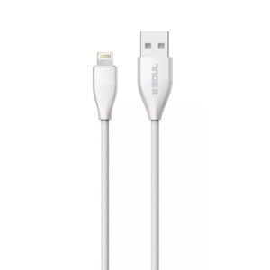 PACK X50 CABLE USB APPLE LIGHTING SILICONADO BLANCO 2.4A