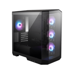 GABINETE MSI MAG PANO M100R PZ BLACK FAN RGB SIN FUENTE