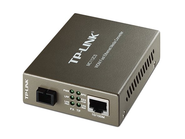 MEDIA CONVERTER TP-LINK MC112CS 10/100 SM SC 20KM