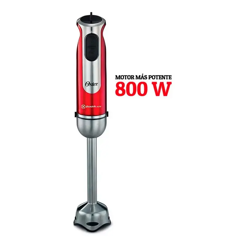 BATIDORA DE MANO 2803 ROJA - STICK MIXER 2803 RED - Image 3