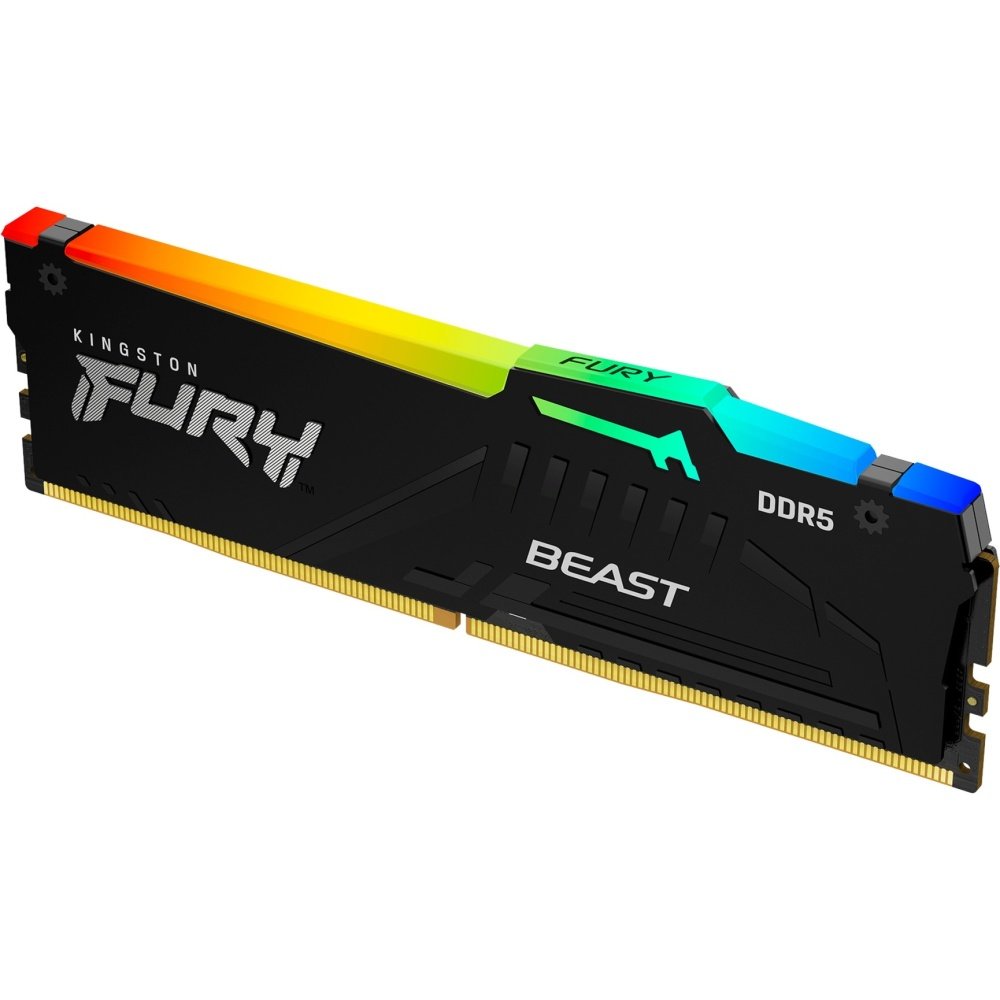 DDR5 16GB KINGSTON 6000MHZ FURY BEAST BLACK RGB - Image 3