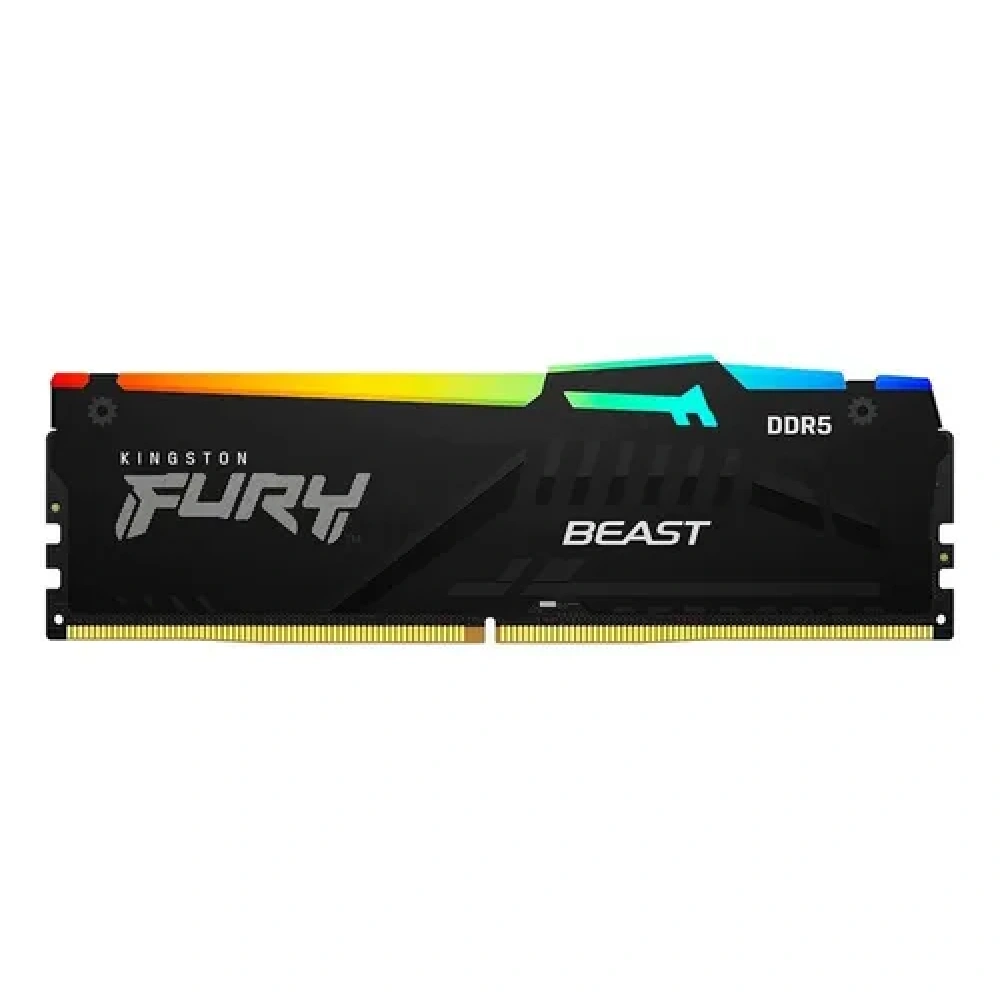DDR5 16GB KINGSTON 6400MHZ FURY BEAST BLACK RGB - Image 2