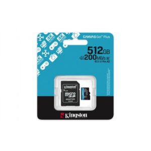 MICRO SD 512GB KINGSTON CANVAS GO PLUS G4