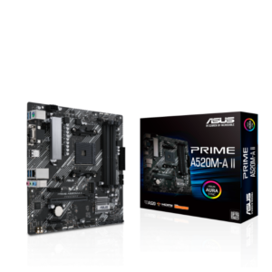 MOTHERBOARD ASUS AM4 PRIME A520M-A II BOX DDR4 M-ATX