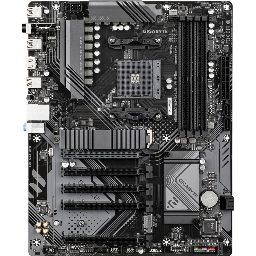 MOTHERBOARD GIGABYTE AM4 B550 EAGLE WIFI6 BOX ATX - Image 3