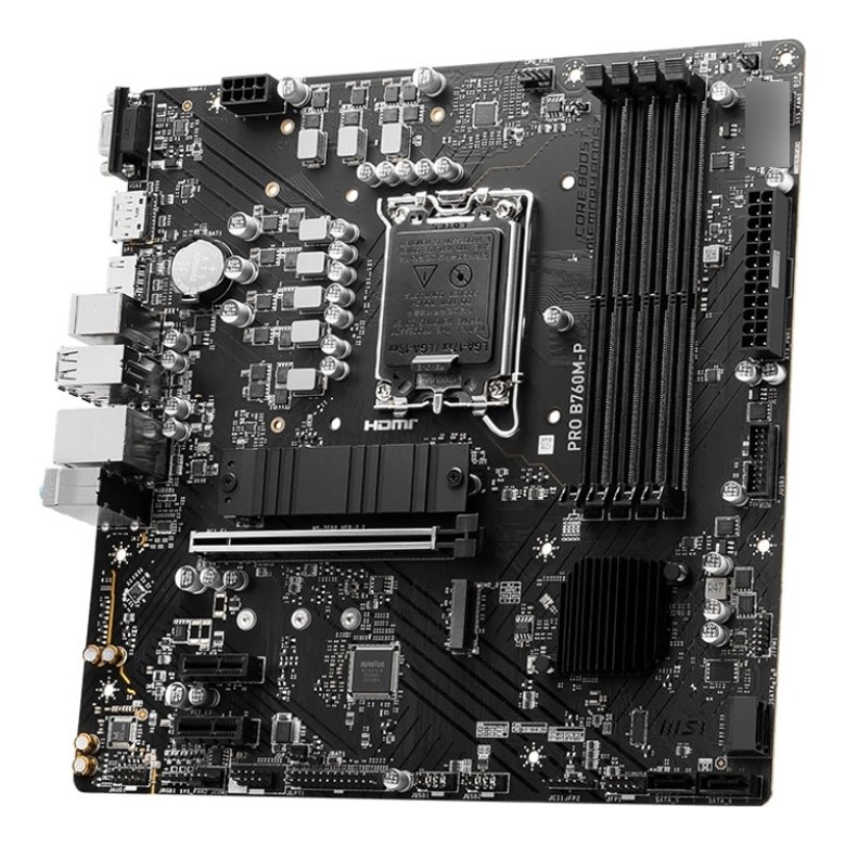 MOTHERBOARD MSI S1700 PRO B760M-G DDR5 BOX M-ATX