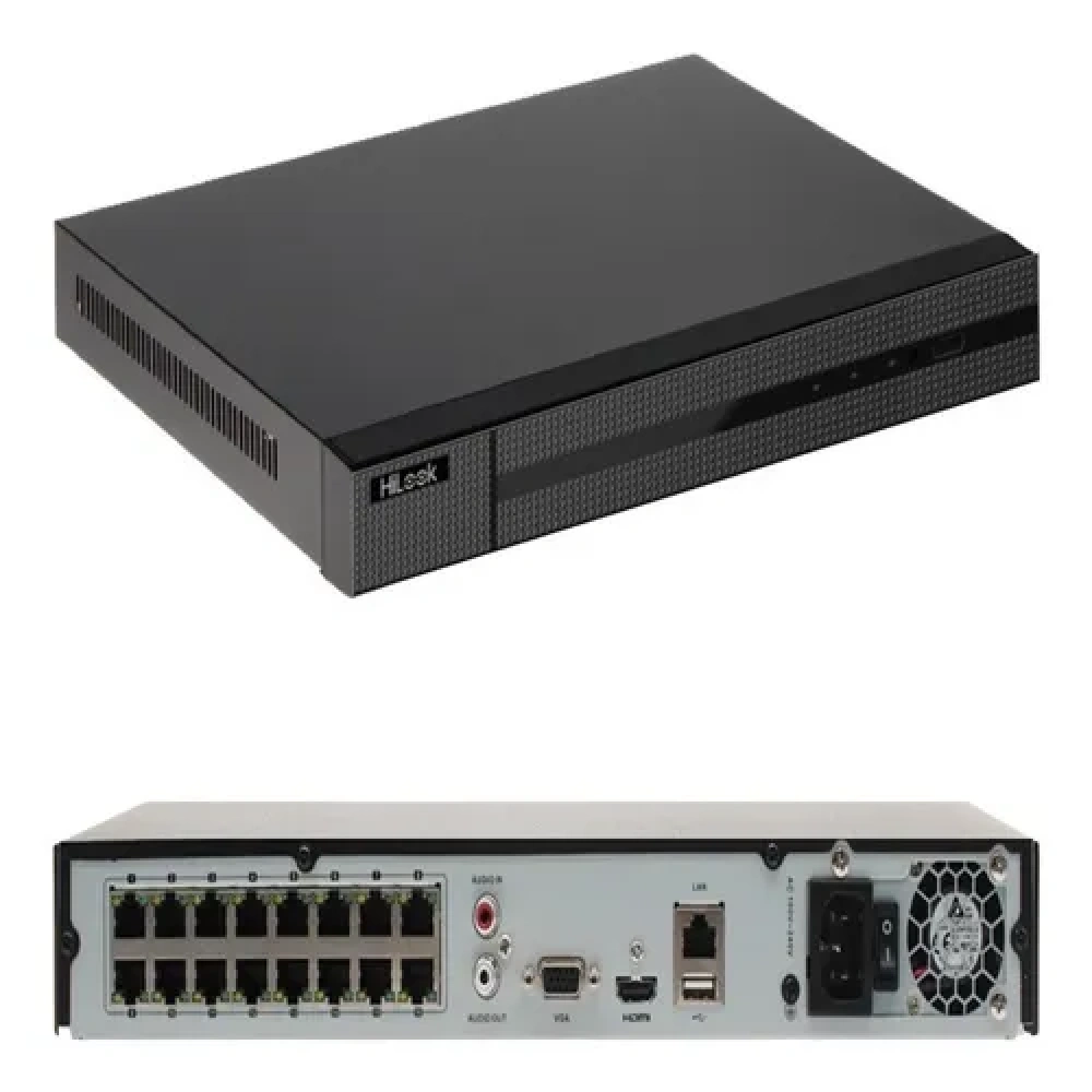 NVR 16CH HILOOK NVR-216MH-C/16P H265+ 4K 16POE - Image 2