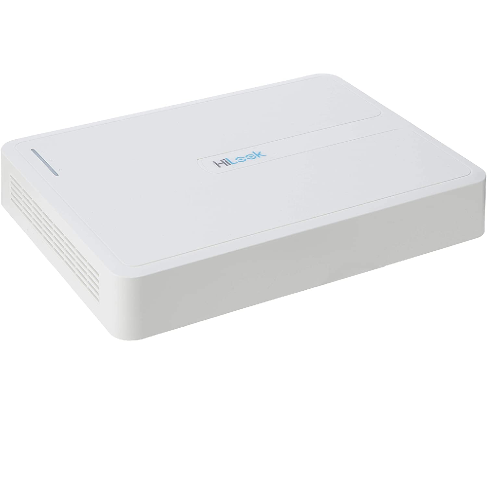 HiLook NVR‑108H‑D/8P · NVR 8 Canales PoE · H.265+ · 1 SATA hasta 6 TB