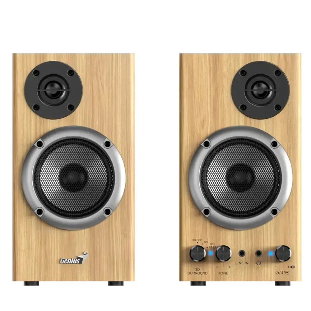 PARLANTES GENIUS SP-HF520BT BT5.3 20W PINE WOOD