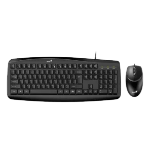 TECLADO Y MOUSE GENIUS KM-200 SMART USB BLACK