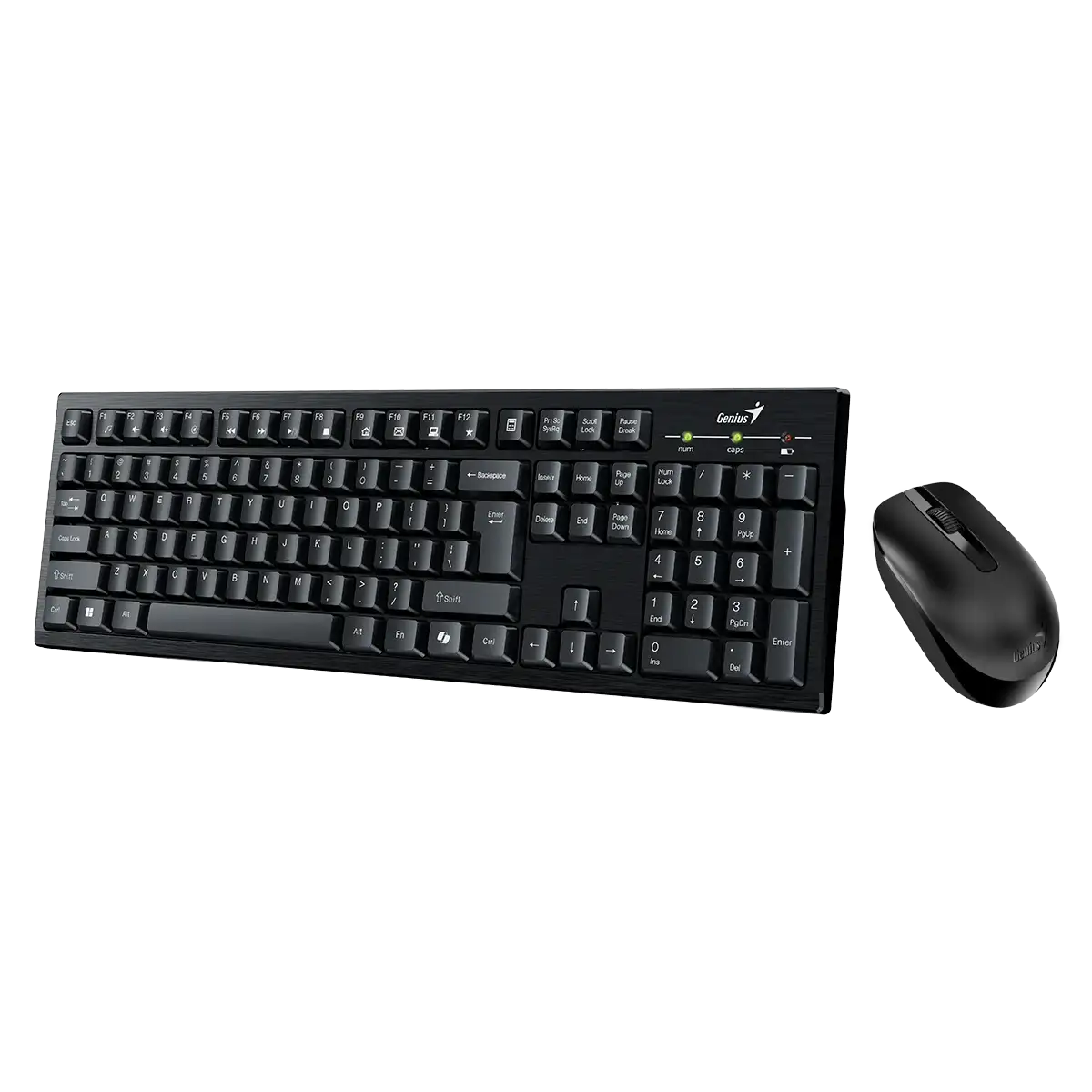 TECLADO Y MOUSE INALAMBRICO GENIUS KM-8101 BLACK