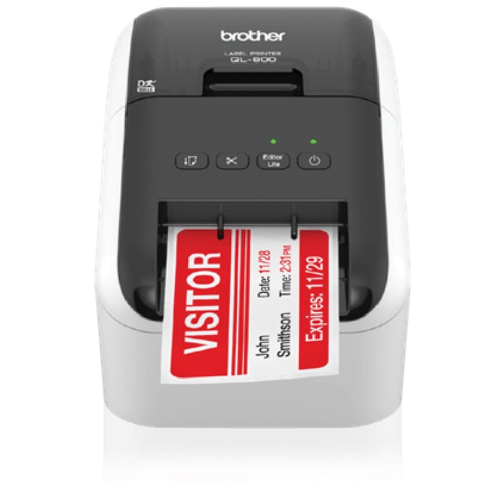 IMPRESORA ETIQUETAS BROTHER QL-800 MAXIMO 62MM