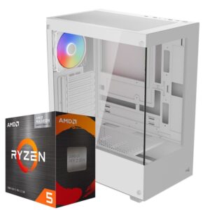 PC GAMER RYZEN 5 4600G FAN ARGB RAM 8GB RGB NVME 512GB 450W