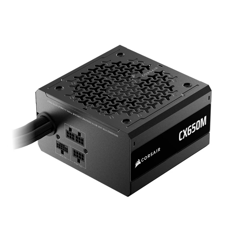 FUENTE 650W CORSAIR CX-M SERIES CX650M CYBENETICS BRONZE SEMI-MODULAR