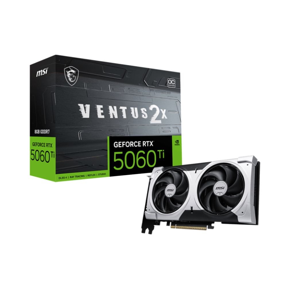 PLACA DE VIDEO RTX 5060 8GB TI MSI SHADOW 2X PLUS