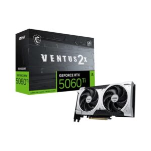 PLACA DE VIDEO RTX 5060 TI 8GB MSI VENTUS 2X OC PLUS WHITE