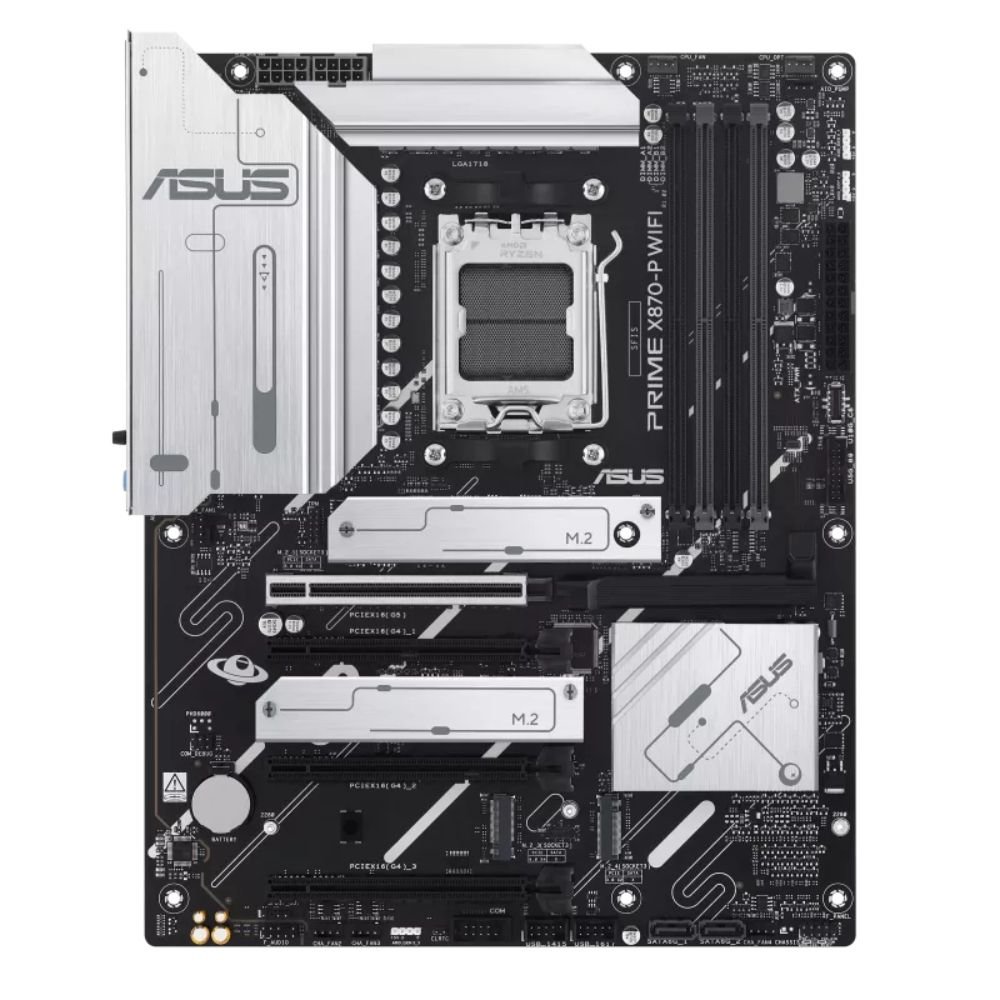 MOTHERBOARD ASUS AM5 PRIME X870-P WIFI DDR5 BOX ATX