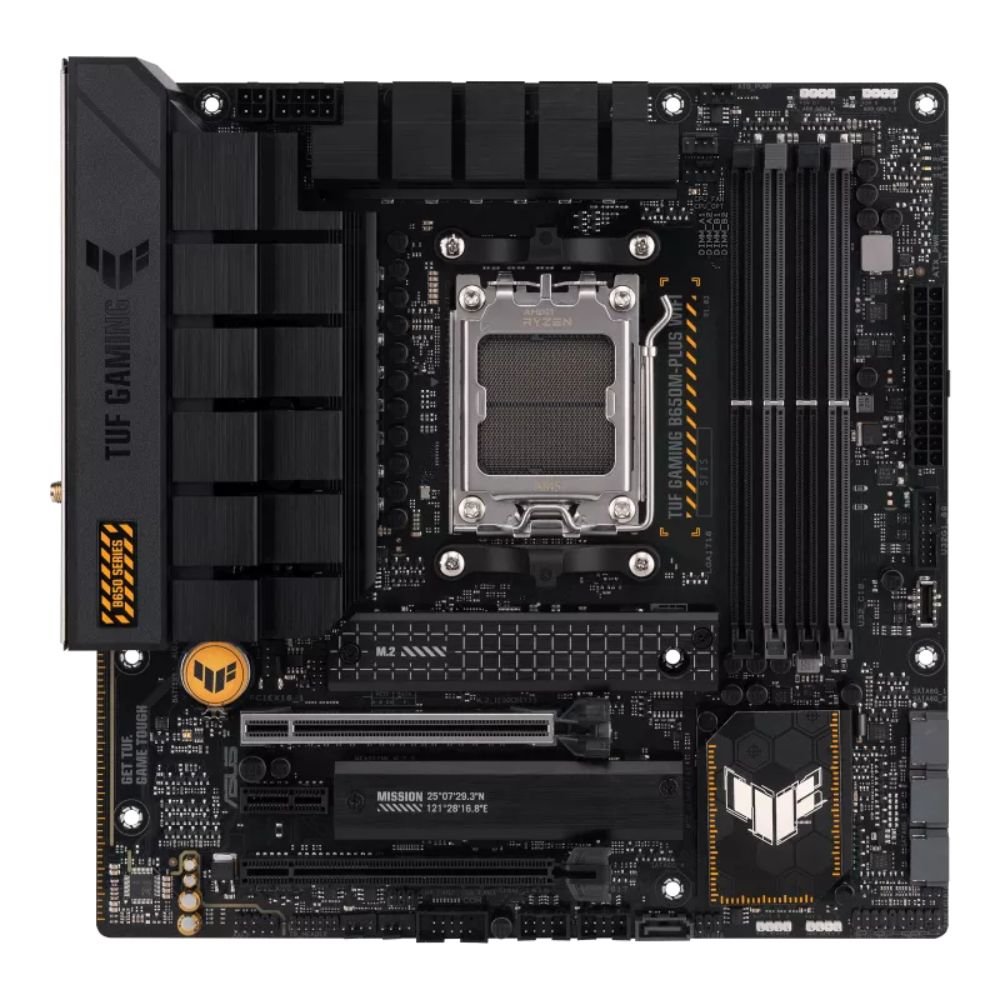 MOTHERBOARD ASUS AM5 TUF GAMING B650M-PLUS WIFI DDR5 BOX