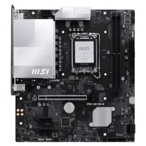 MOTHERBOARD MSI S1851 PRO H810M-B DDR5 BOX M-ATX