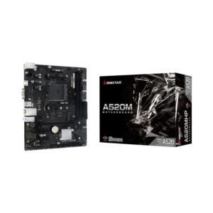 MOTHERBOARD BIOSTAR AM4 A520MHP DDR4 BOX M-ATX