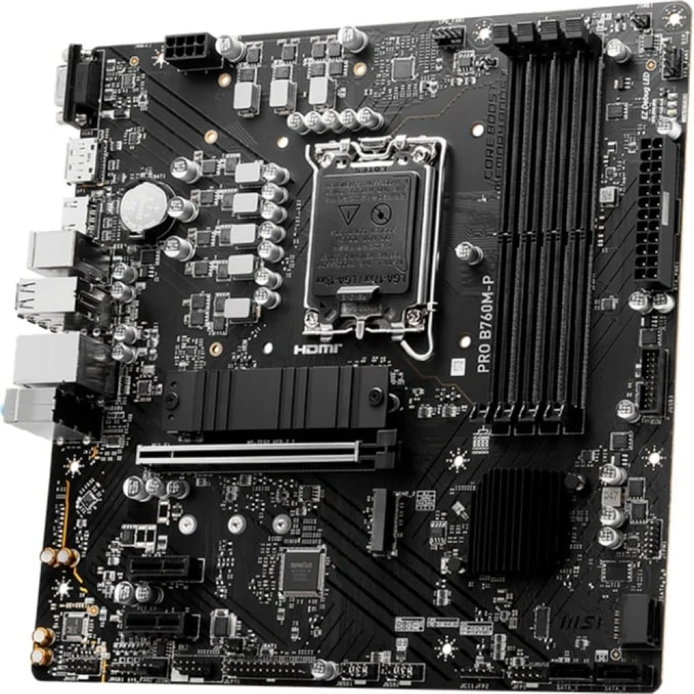 MOTHERBOARD MSI S1700 PRO B760M-P DDR5 BOX M-ATX - Image 4