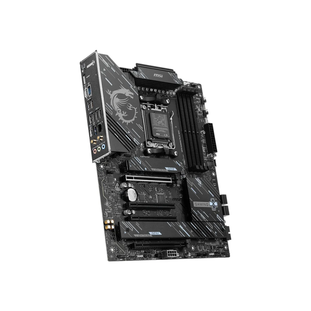 MOTHERBOARD MSI AM5 X870 GAMING PLUS WIFI DDR5 BOX M-ATX - Image 4
