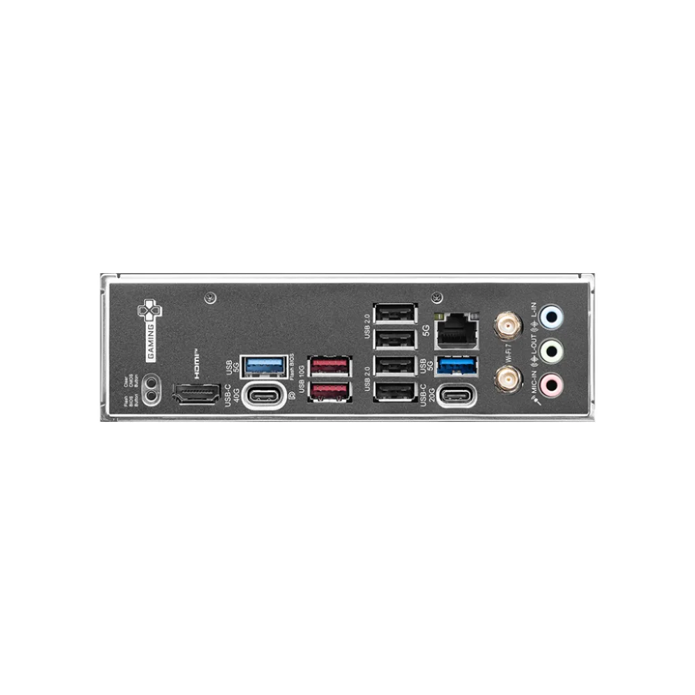 MOTHERBOARD MSI AM5 X870 GAMING PLUS WIFI DDR5 BOX M-ATX - Image 5