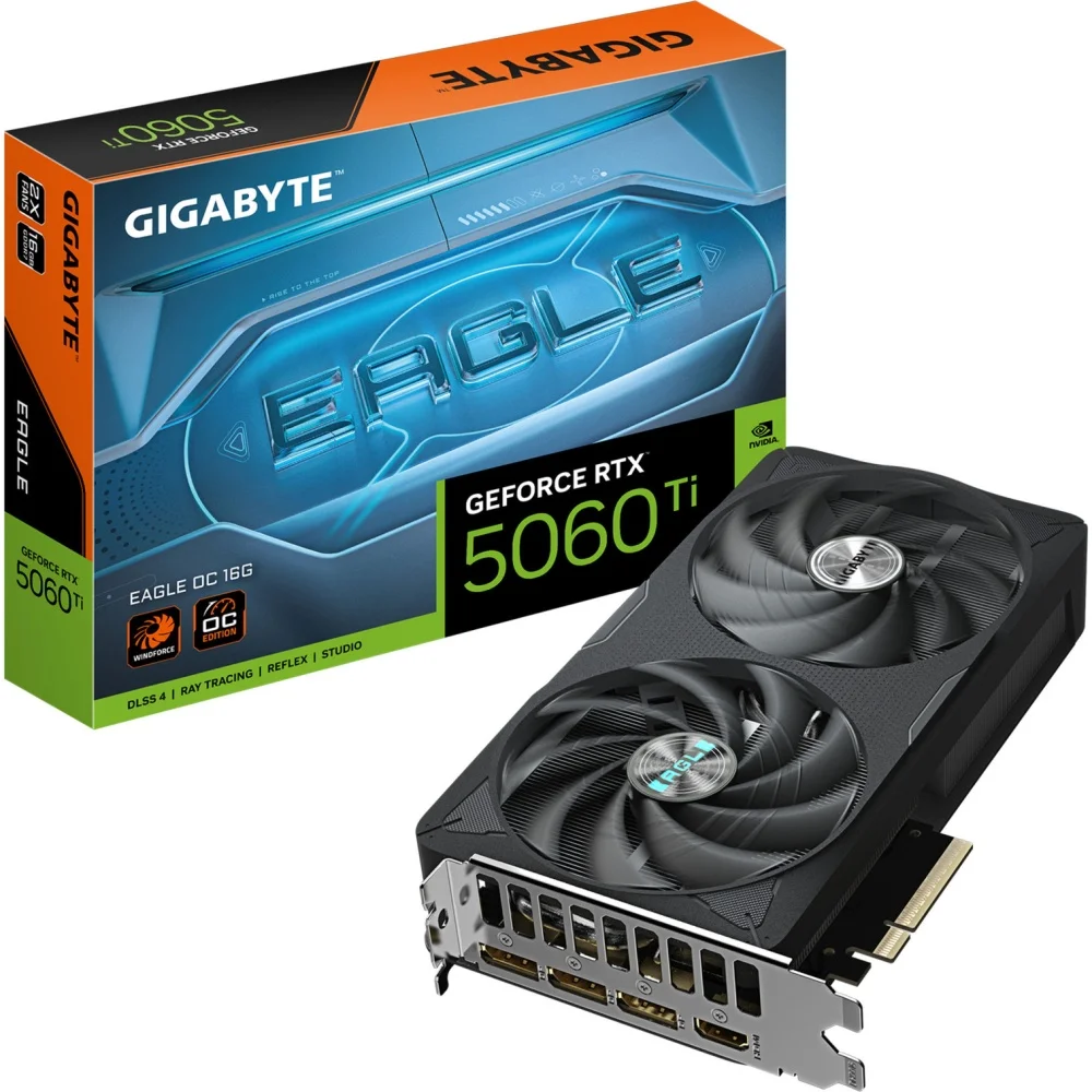 PLACA DE VIDEO 16GB RTX 5060 TI GIGABYTE EAGLE OC