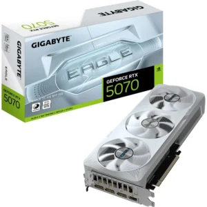 PLACA DE VIDEO 12GB RTX 5070 GIGABYTE E OC ICE **CAJA DAÑADA