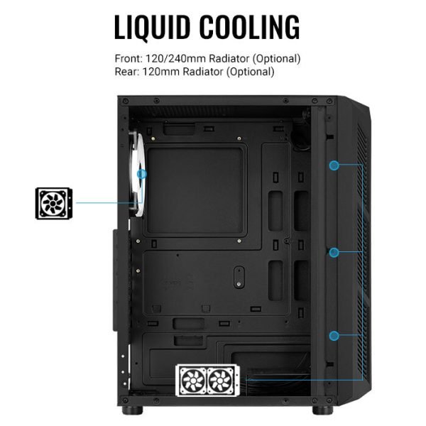 GABINETE GAMER AEROCOOL PRIME - Image 3