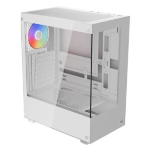 GABINETE GAMER AEROCOOL PIVOT WHITE ( PIVOT-G-WT-V2 )