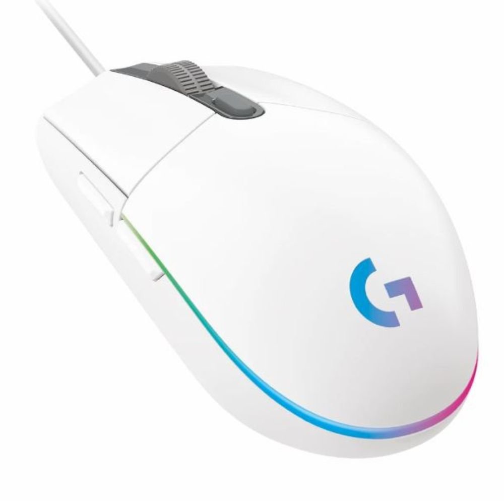 MOUSE GAMER LOGITECH G203 WHITE