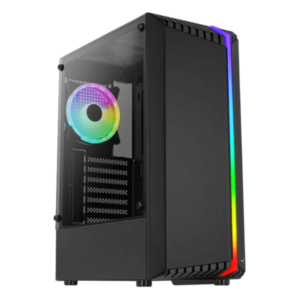 GABINETE GAMER AEROCOOL BIONIC BLACK