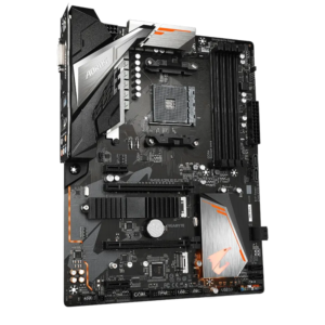 MOTHERBOARD GIGABYTE B450 AORUS ELITE DDR4 M2 * OPEN BOX LEER *