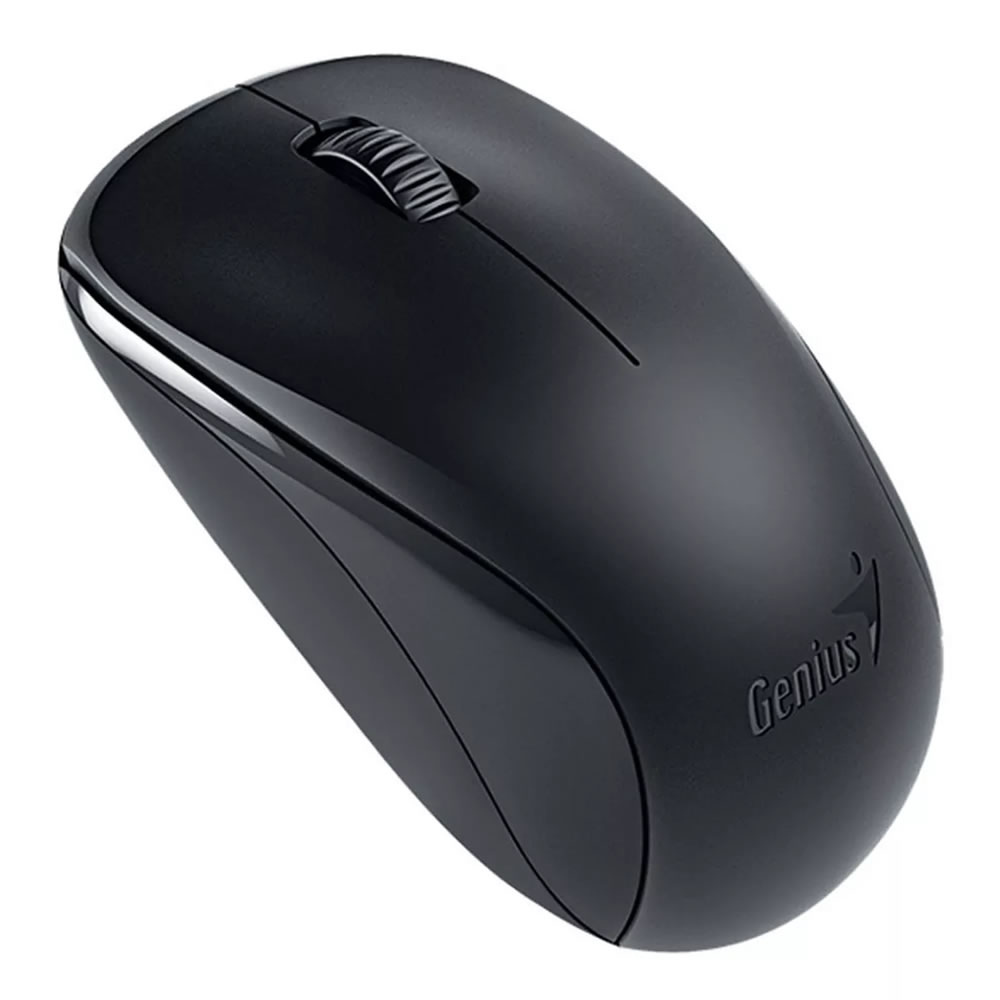 MOUSE INALAMBRICO GENIUS NX 7000 BLACK WIRELESS SENSOR BLUE EYE