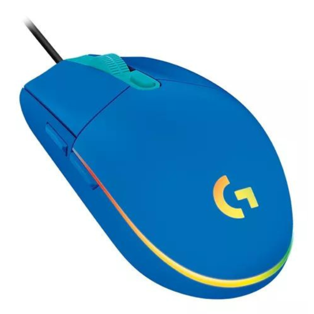 MOUSE GAMER LOGITECH G203 BLUE