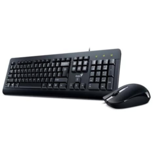 TECLADO Y MOUSE GENIUS KM-160 USB NEGRO ESPAÑOL