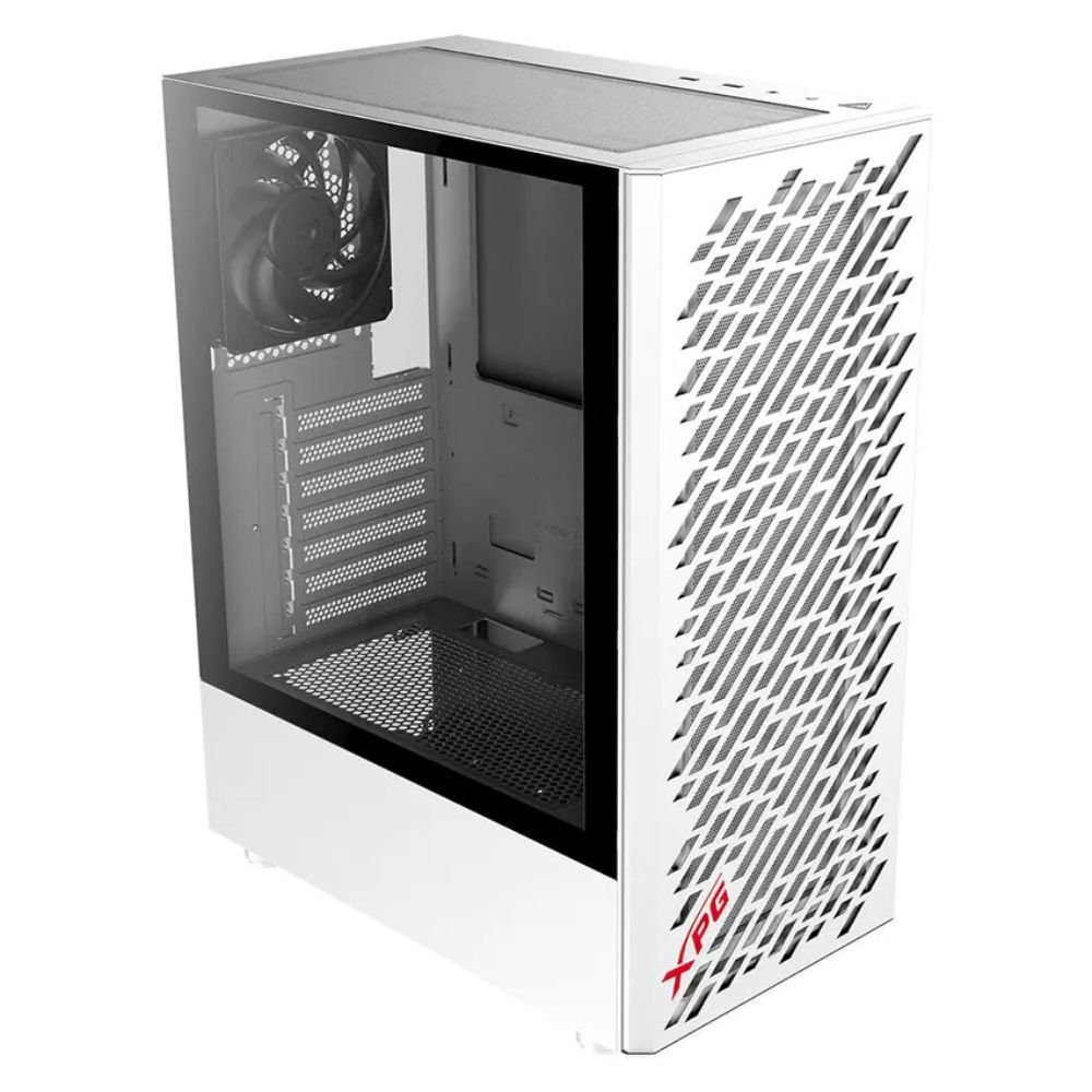 GABINETE GAMER ADATA XPG VALOR AIR BLANCO FANS X4 BLACK