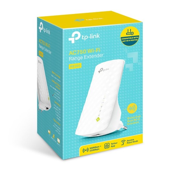 EXTENSOR DE RANGO TP-LINK RE200 AC750 DUAL BAND - Image 4