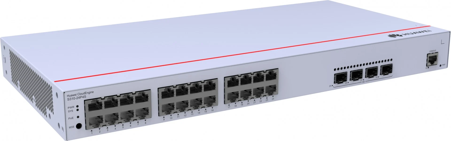 SWITCH 24P HUAWEI EKIT S310-24P4S POE+ 4SFP L3 - Image 3