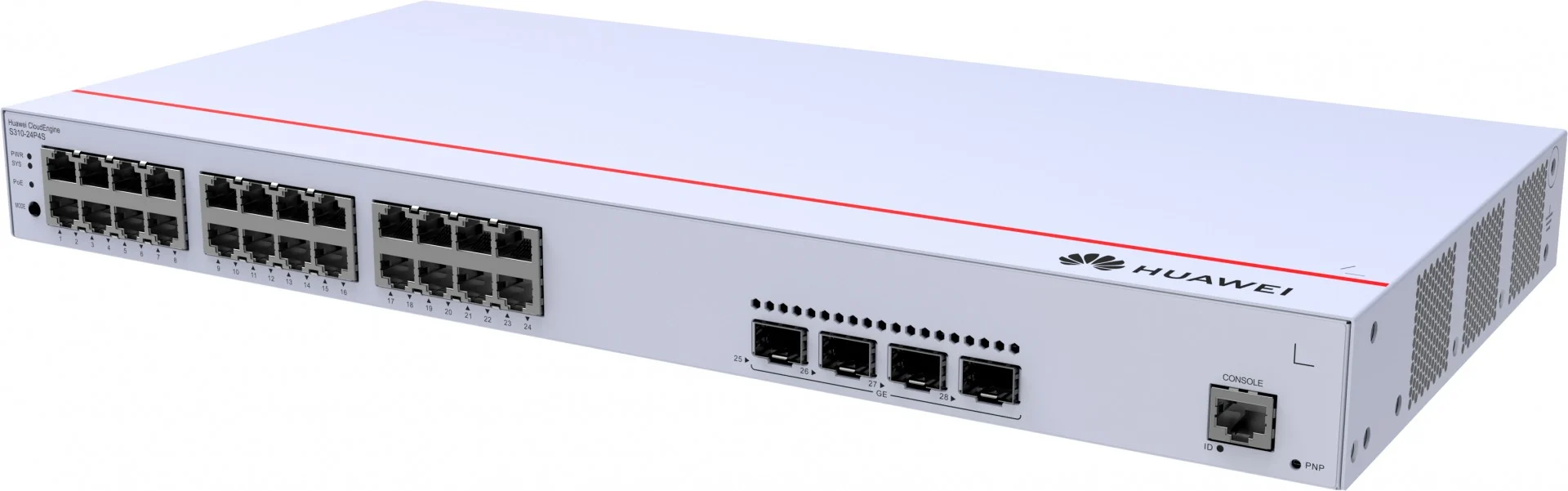 SWITCH 24P HUAWEI EKIT S310-24P4S POE+ 4SFP L3 - Image 4